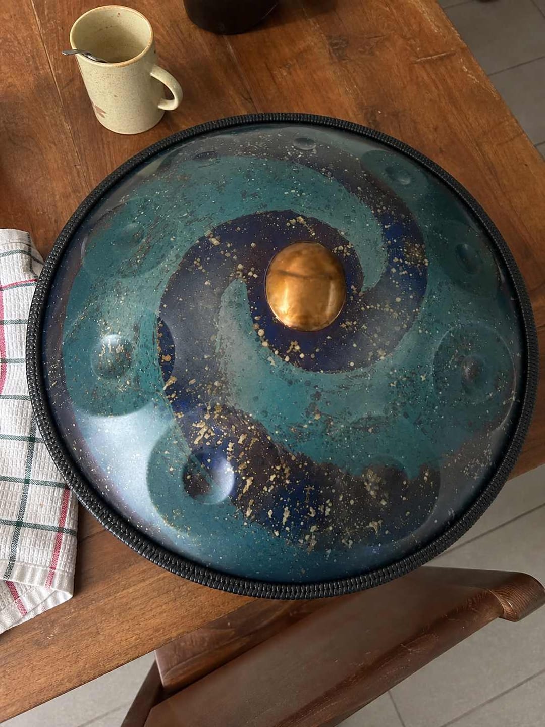 Customer photo review of Handpan D-Moll 10 Noten