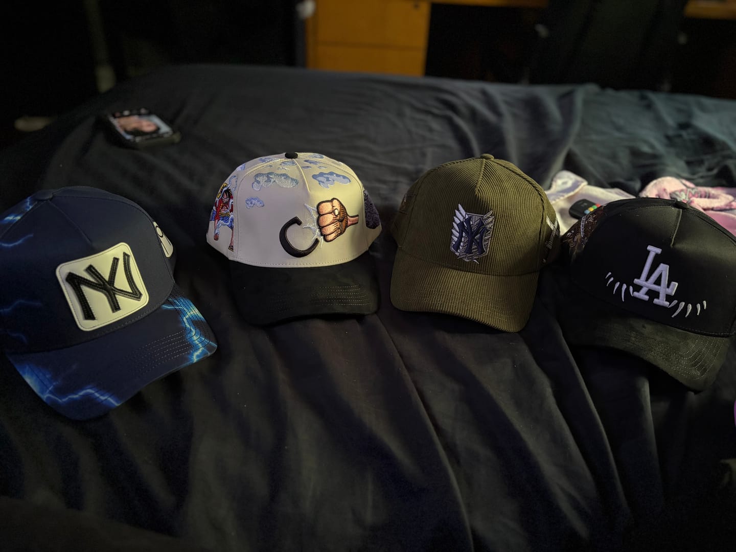 Customer photo review of MYSTERY BOX - 4 HATS - NO SPOILERS