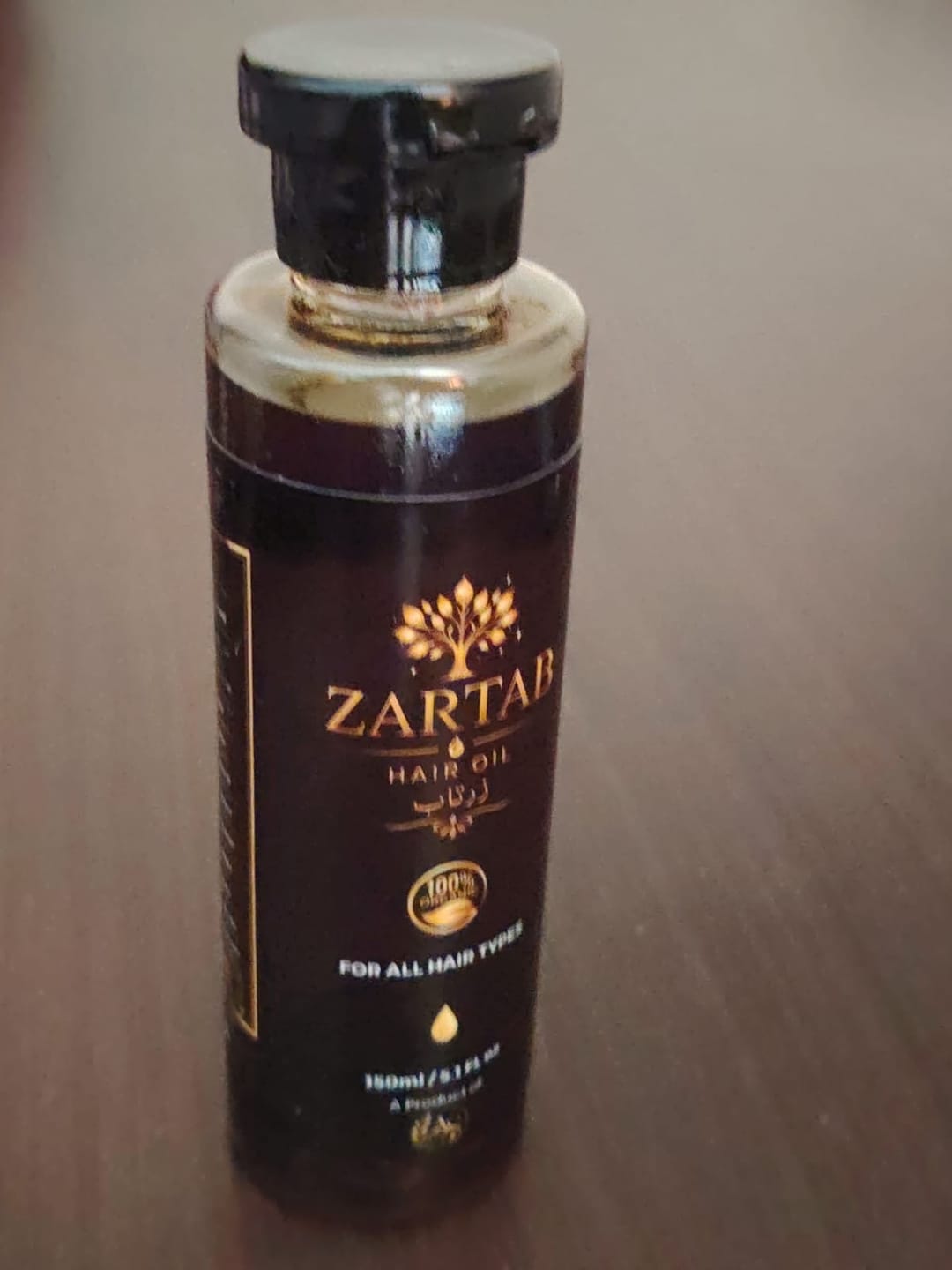 Customer photo review of Zartab Hair Oil (150Ml)