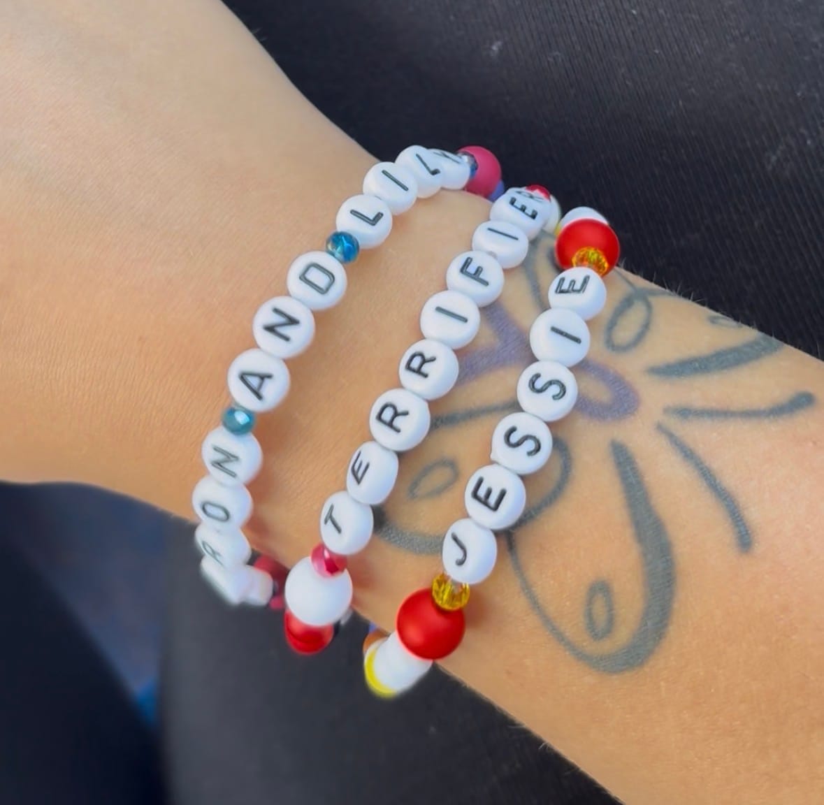Customer photo review of Toy Story Friendship Bracelets