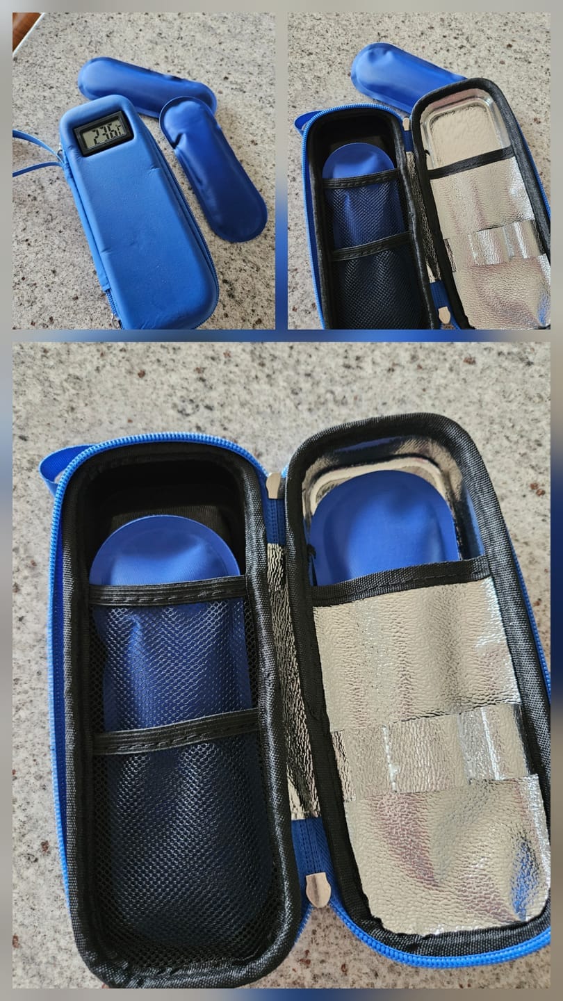 Customer photo review of Korcase™ - İnsülin Soğutucu Saklama Çantası