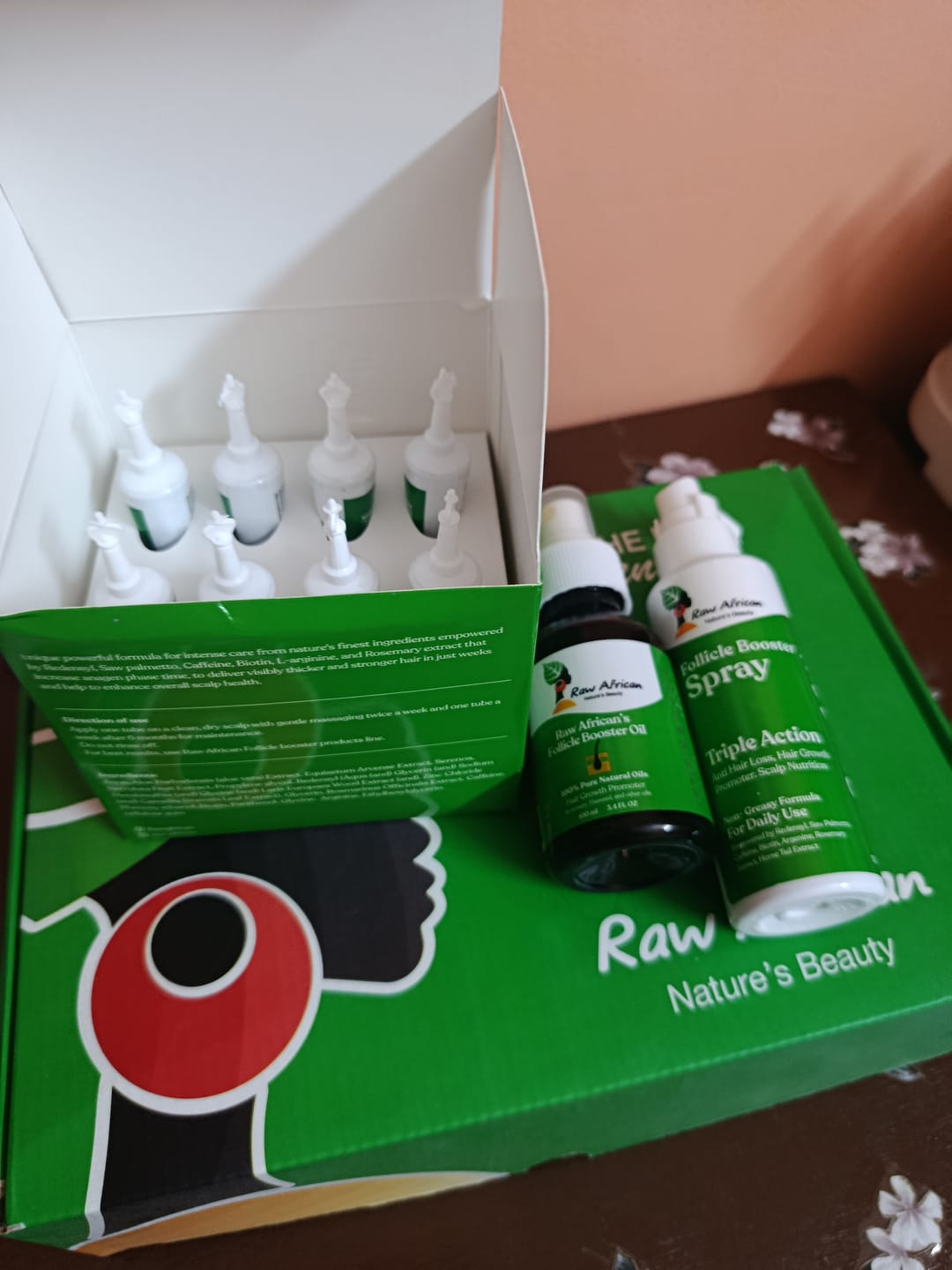 Customer photo review of Follicle Booster Ampoules (Intense Rescue Shots)
