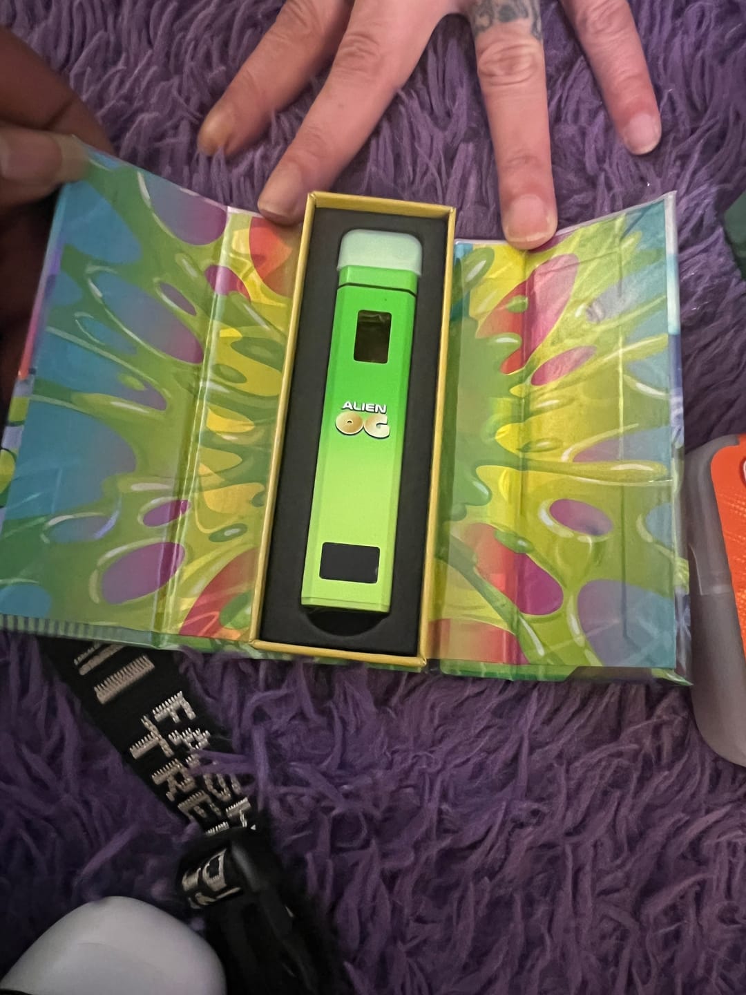 Customer photo review of Hit Stick - 2G THCa Alien OG - Hybrid