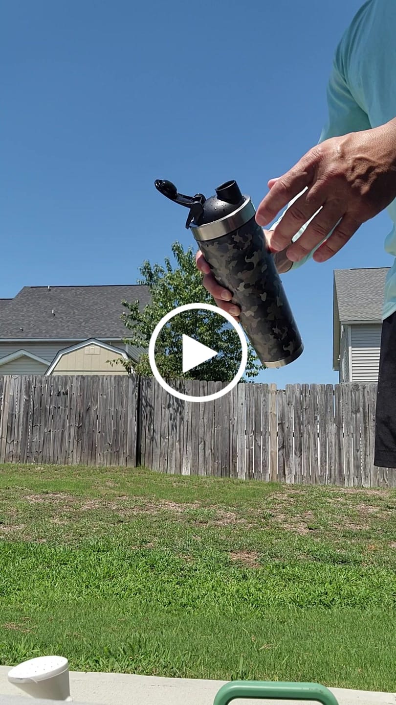 Customer video review of 5lb HEAVY* Shaker