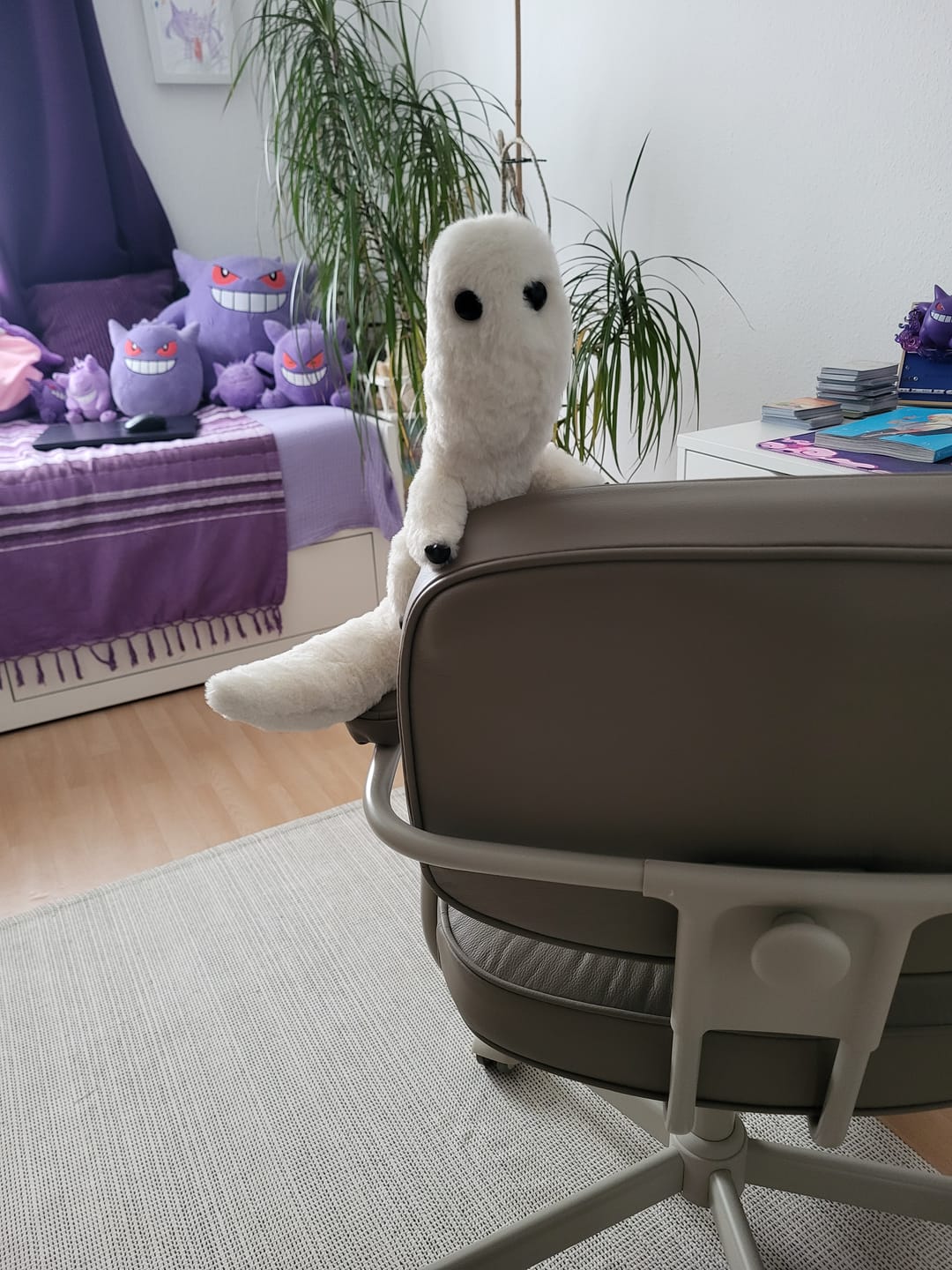 Customer photo review of Brush Buddy - Handmade art toy
