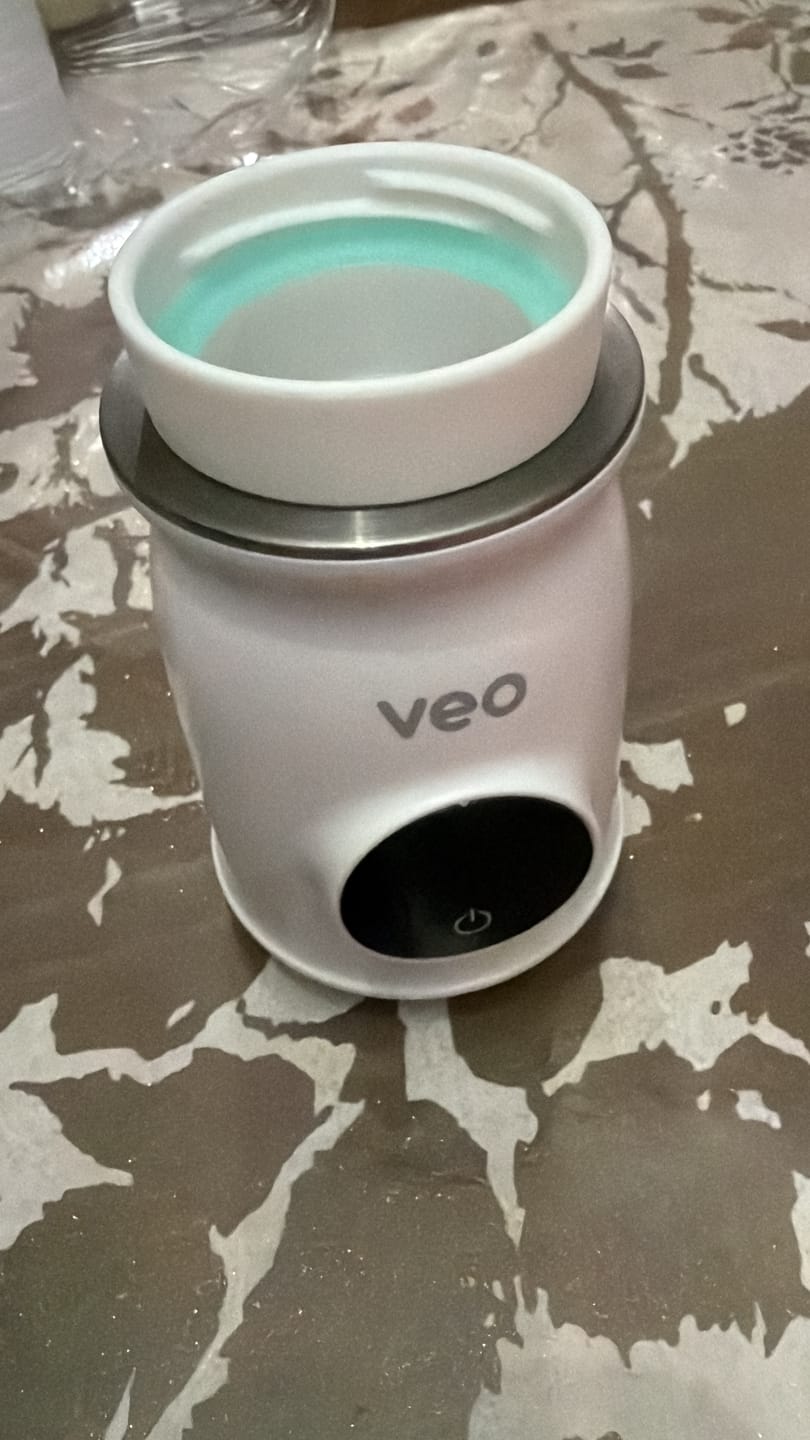 Customer photo review of VEO - Il primo scalda biberon portatile a batteria