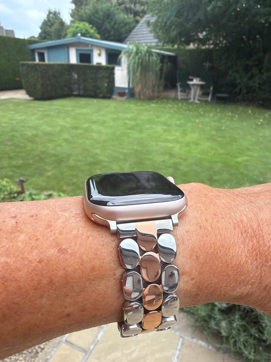 Customer photo review of Perla Ceramic Strap