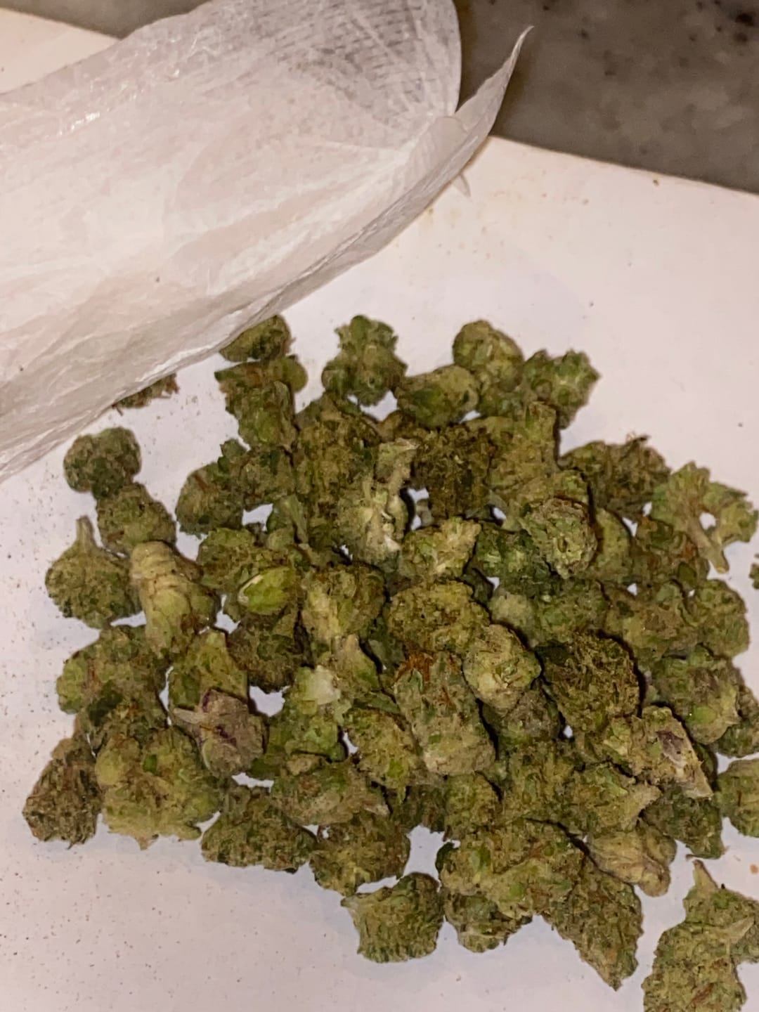 Customer photo review of 1 Oz Cheap THCA Small Buds