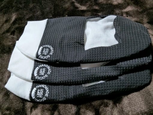 Customer photo review of 3-Pair Invisible Grip Socks Pack