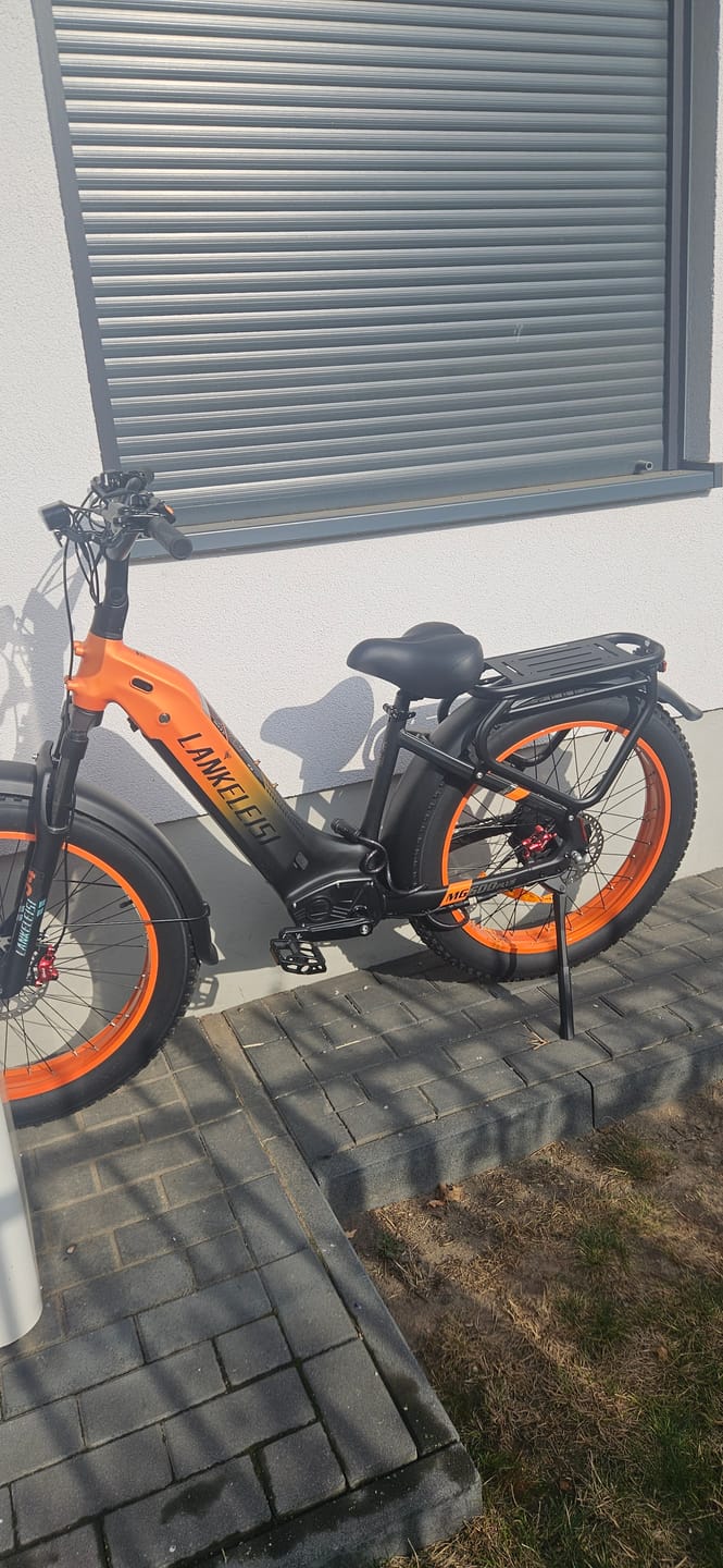 Customer photo review of Lankeleisi MG600 Plus 26" Fat Bike 960Wh All Terrain SUV E-Bike with Switchable Sensor 48V 20Ah Battery