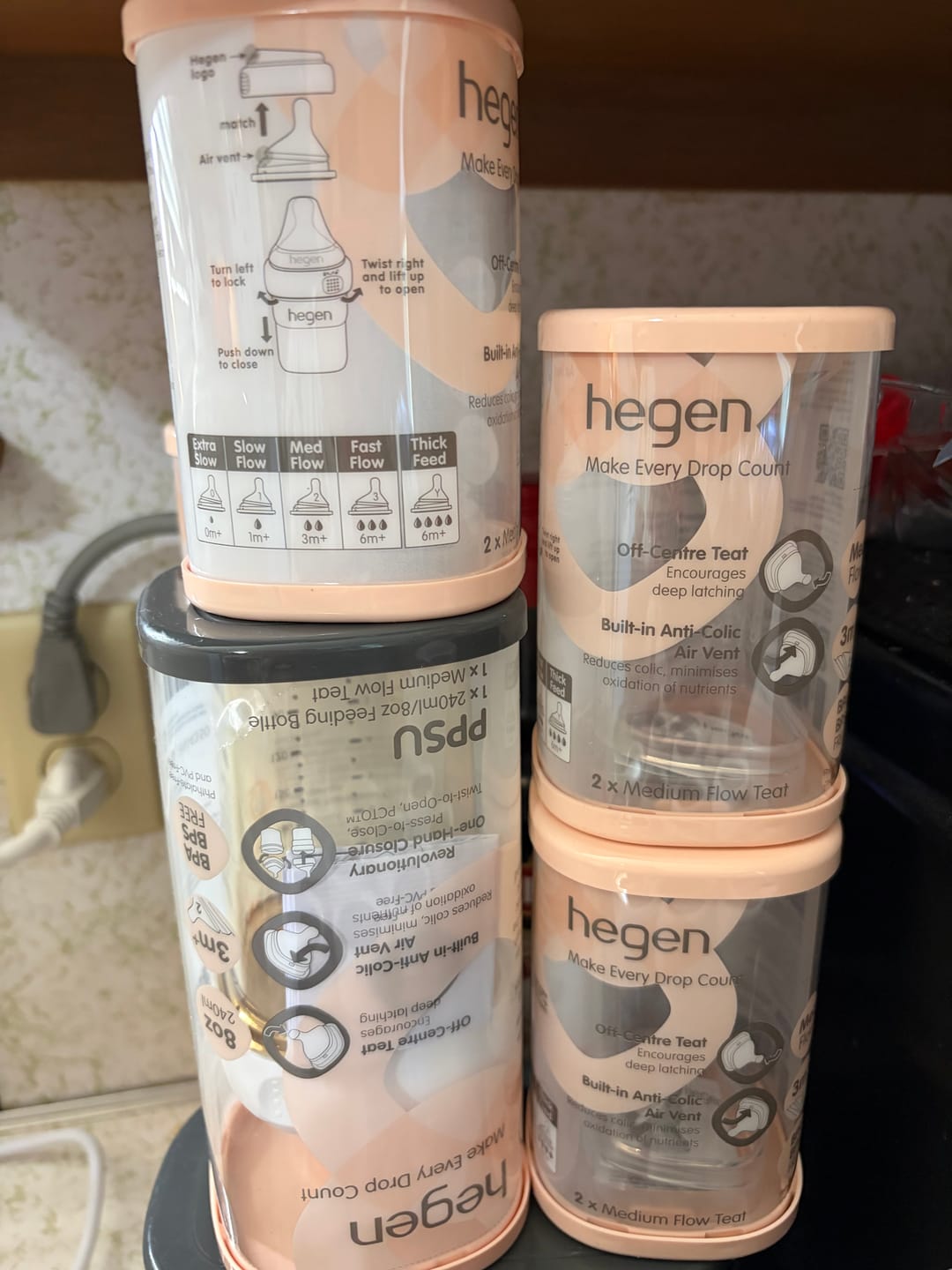 Customer photo review of Hegen Baby Milestone (3 to 6 months)