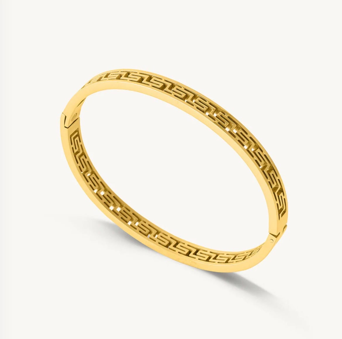 Customer photo review of Gilded Maze Bracelet