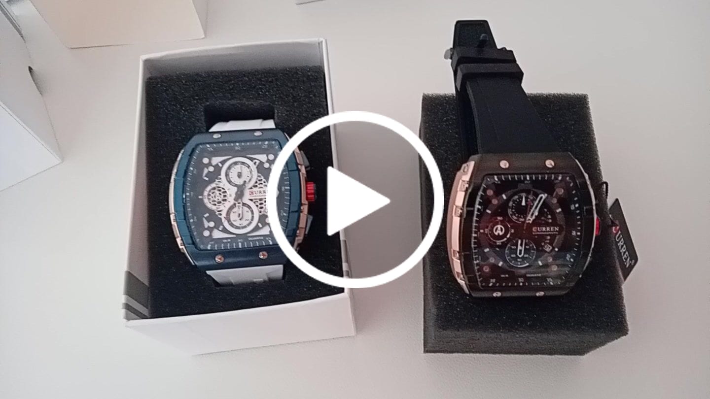 Customer video review of Curren Portofino® orologio uomo