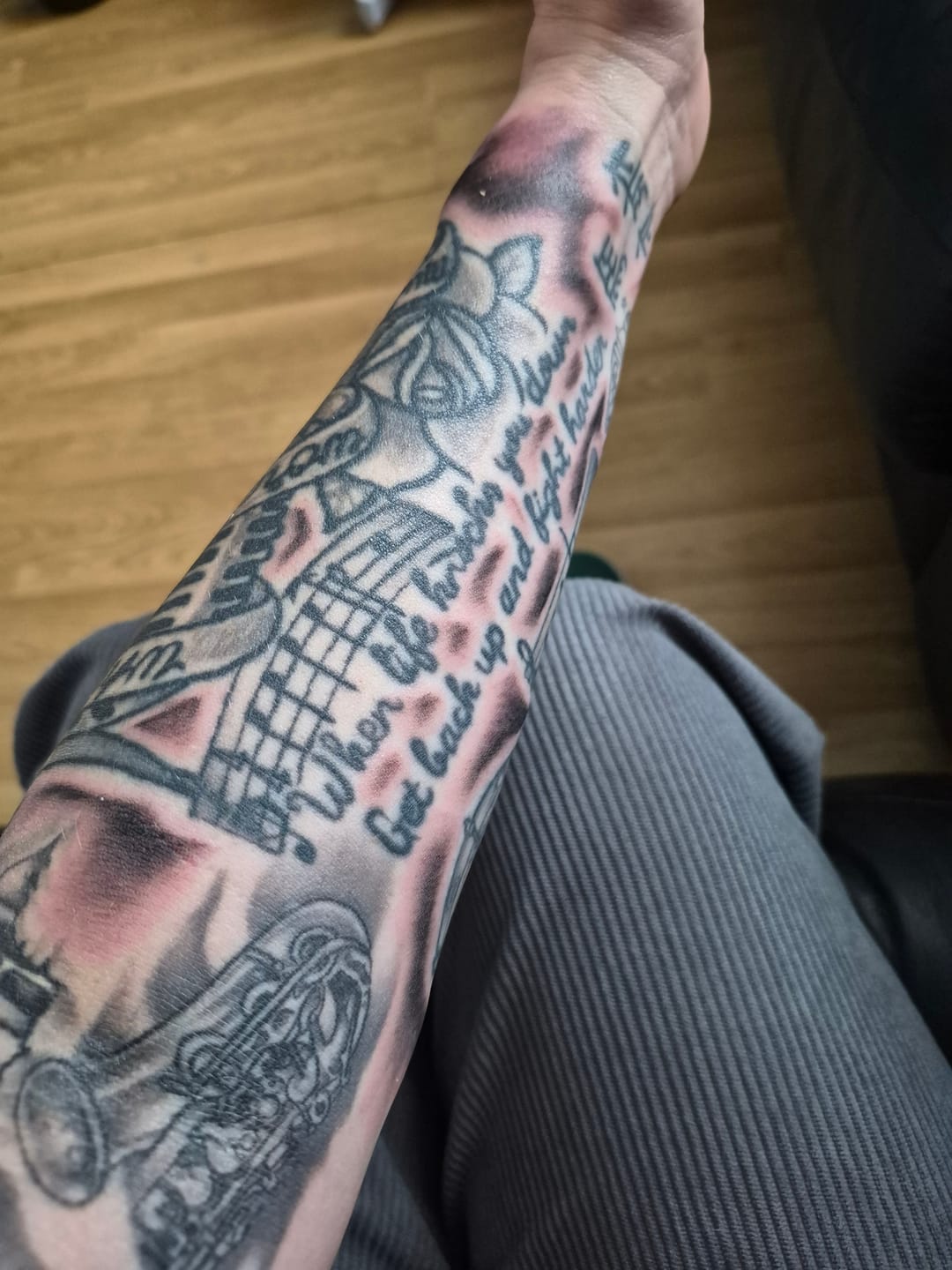 Customer photo review of TattooNumbx Numbing Cream (3 Pack)