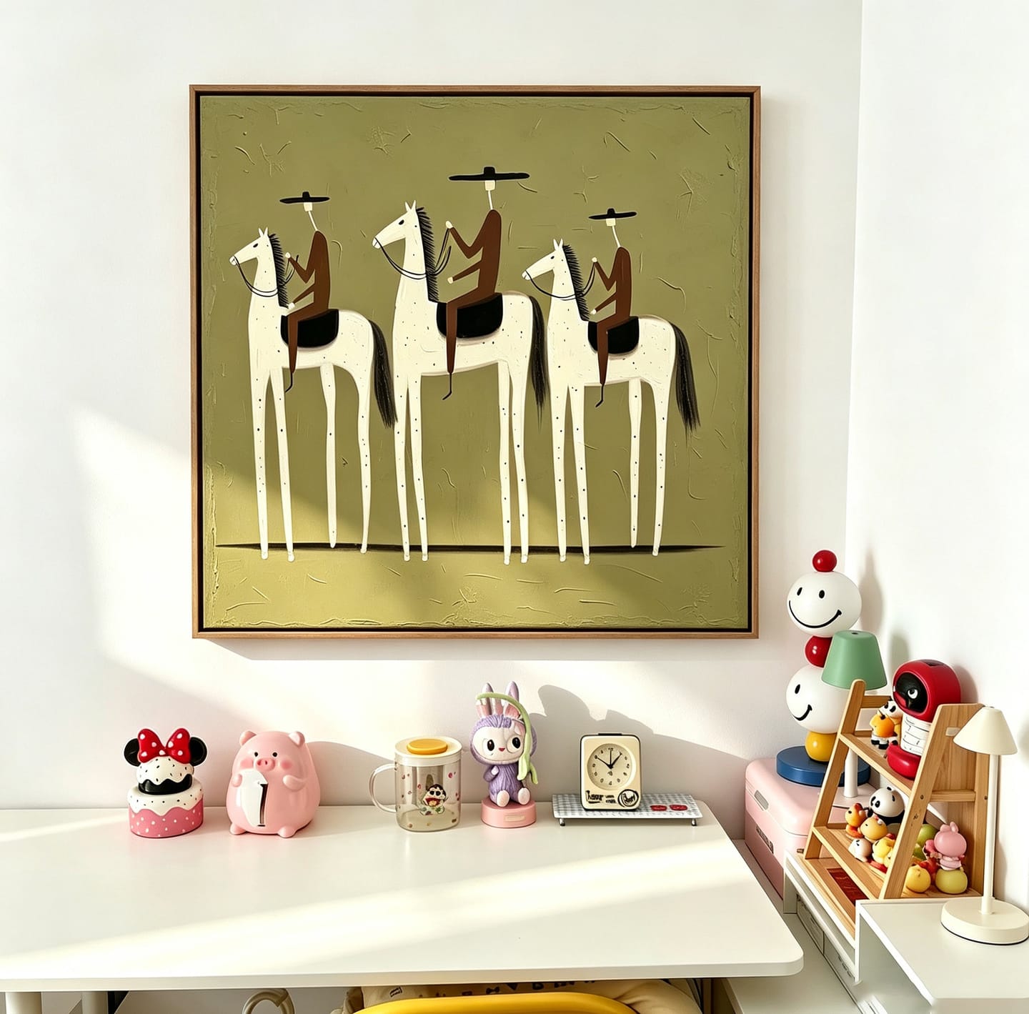 Customer photo review of Sage Cavalcade-Western Rider Painting