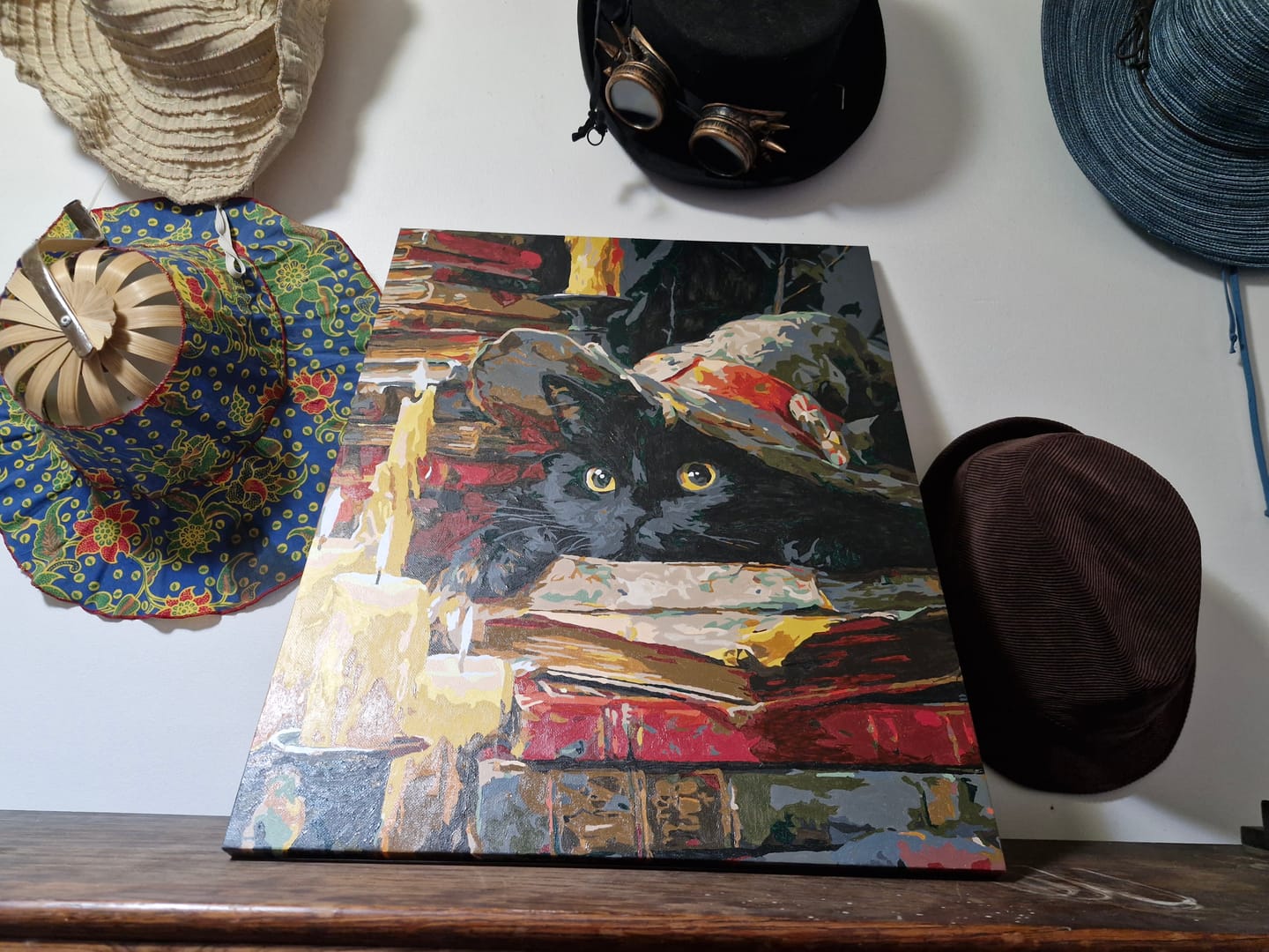 Customer photo review of Spells keeper | Paint by Number