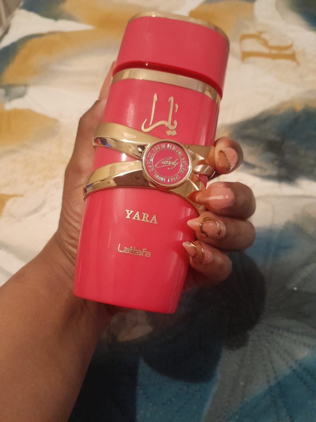 Customer photo review of Yara Candy Lattafa Perfumes 100ml