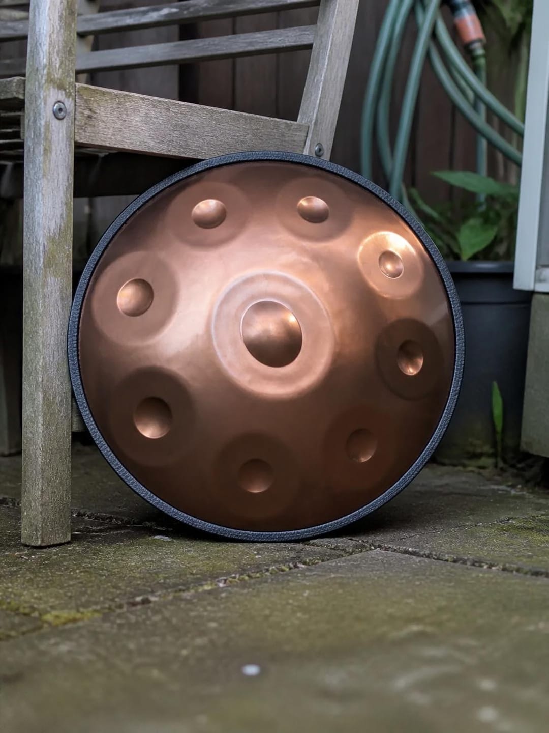 Customer photo review of Handpan Kurd D-Moll 9–14 Noten – Edelstahl