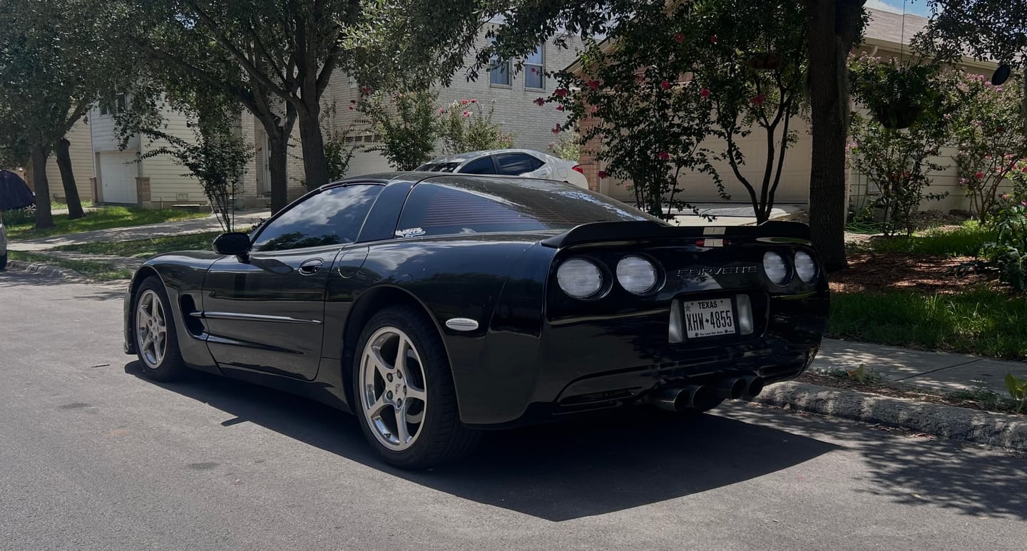 Customer photo review of Corvette C5 ZR1 Extended Rear Trunk Spoiler