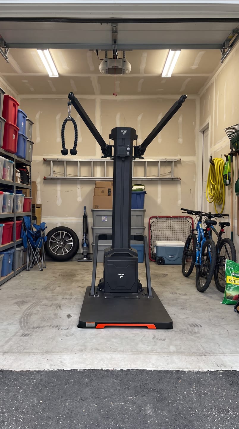 Customer photo review of FitTransformer Titan Strength and Cardio Skiing Machine