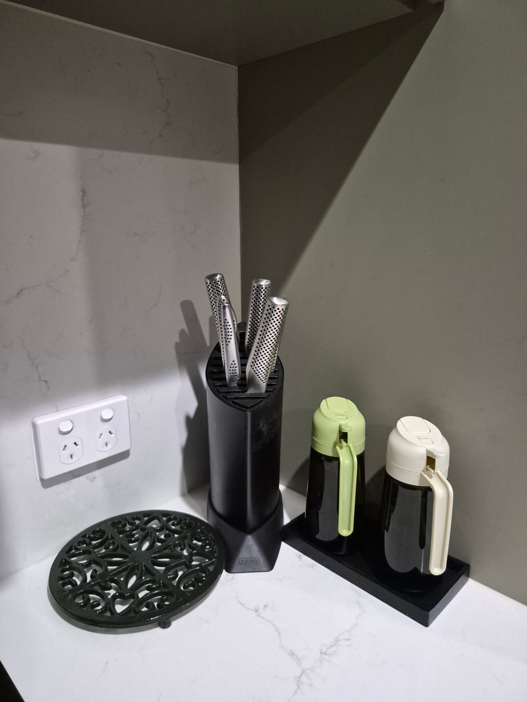 Customer photo review of 2 in 1 Oil Dispenser
