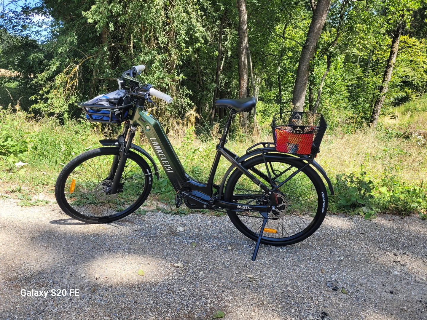 Customer photo review of Lankeleisi MG600 Lite 250W 27.5" Electric Trekking Bike 720Wh SUV E-bike with Switchable Sensor 36V 20Ah Battery