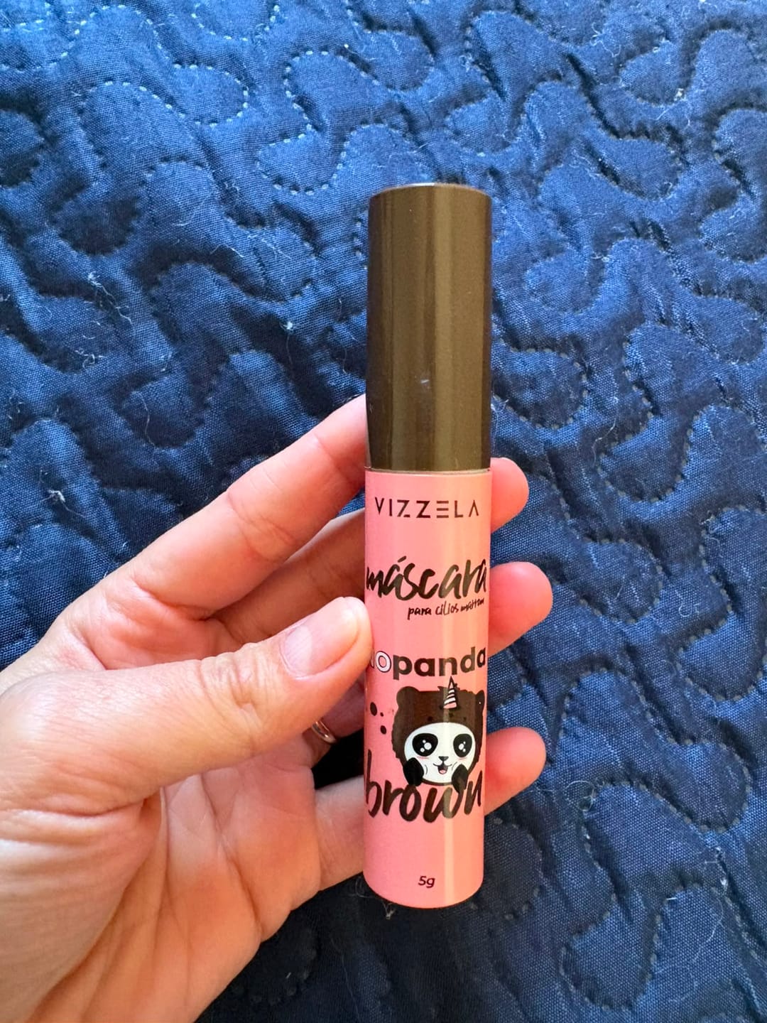 Customer photo review of Máscara No Panda Brown Vizzela - Marrom
