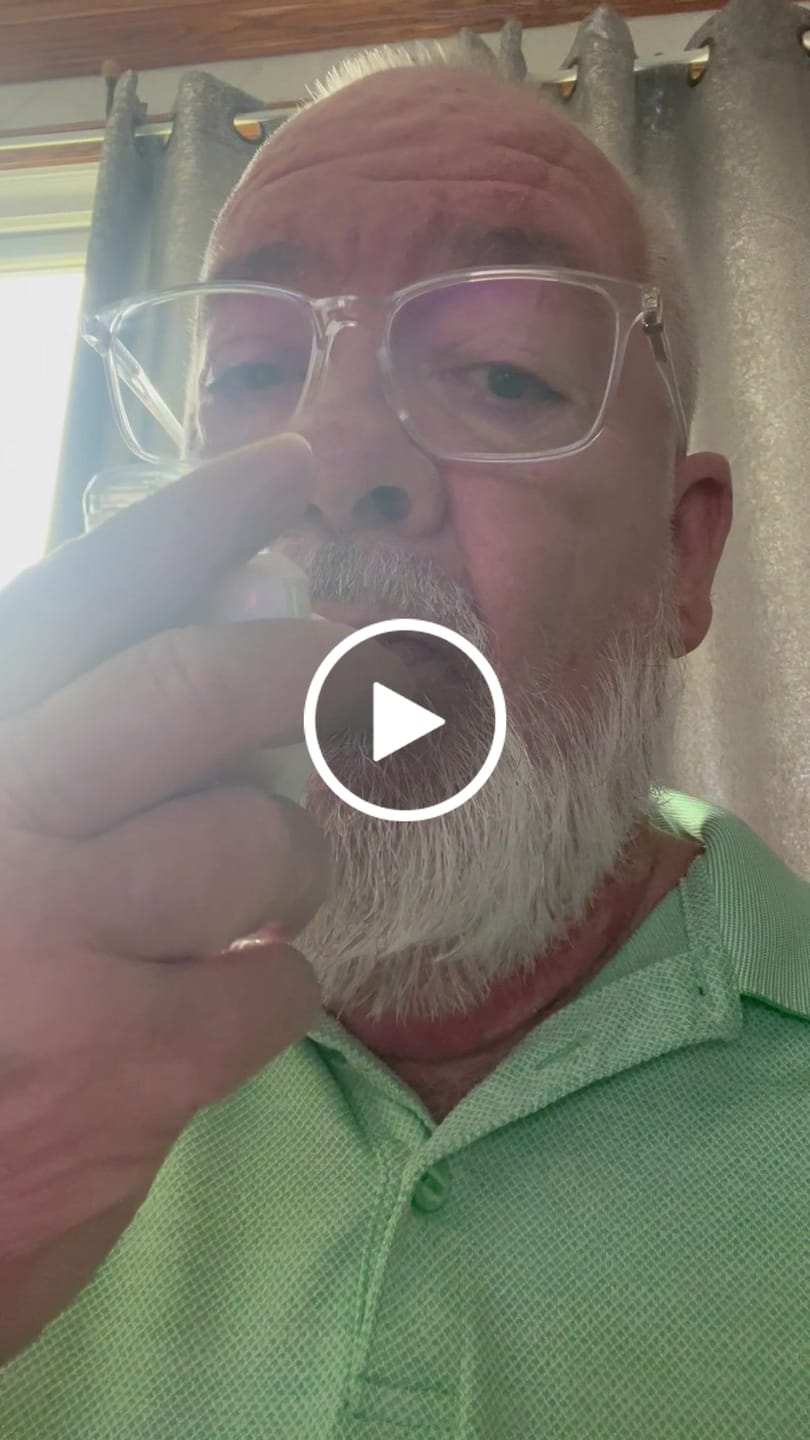 Customer video review of Micro Mist Pro Portable Nebulizer