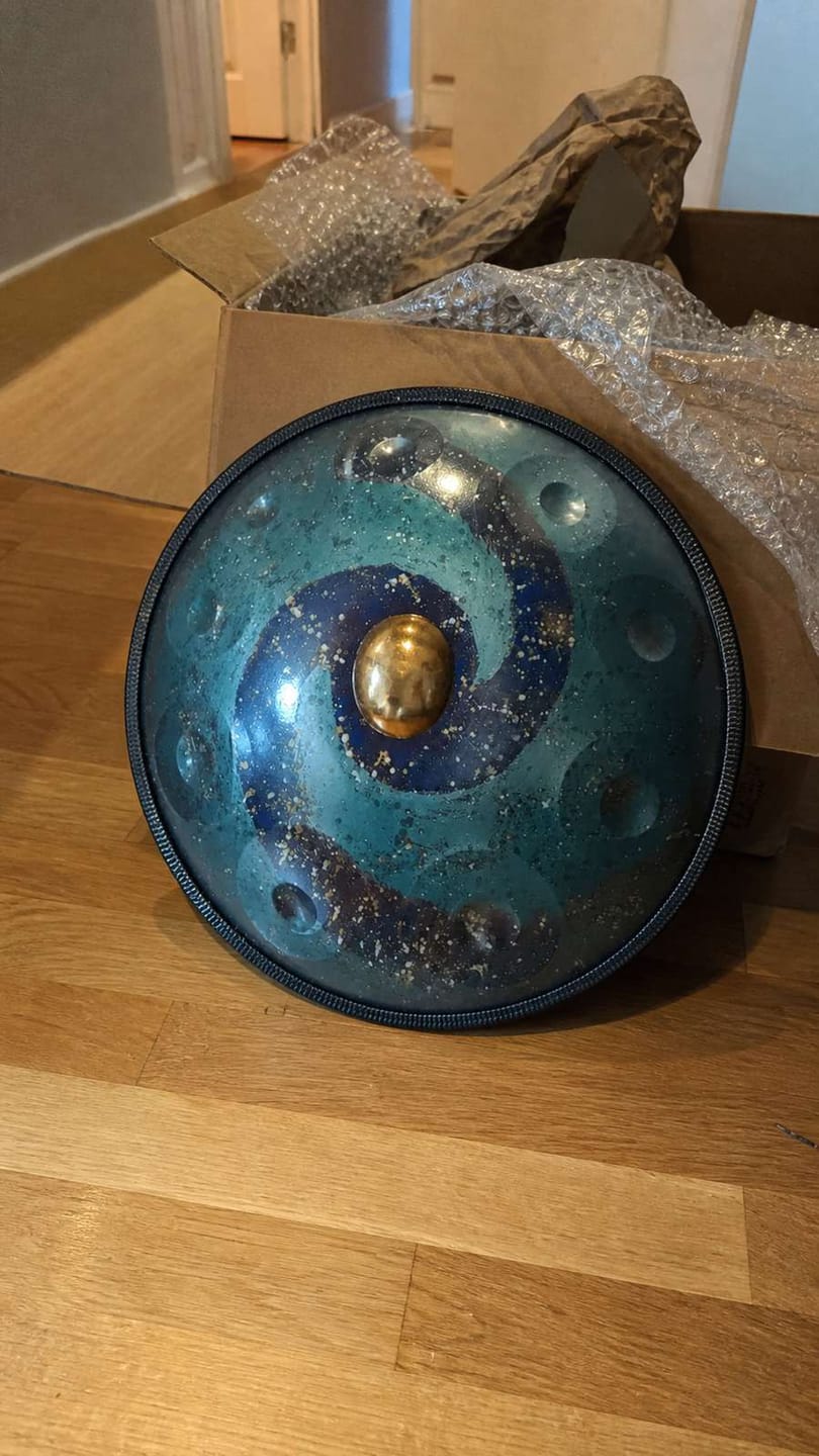Customer photo review of Handpan D-Moll 10 Noten