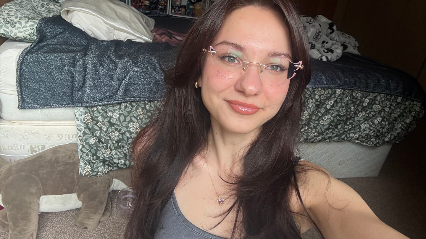 Customer photo review of Flare Eyeglasses