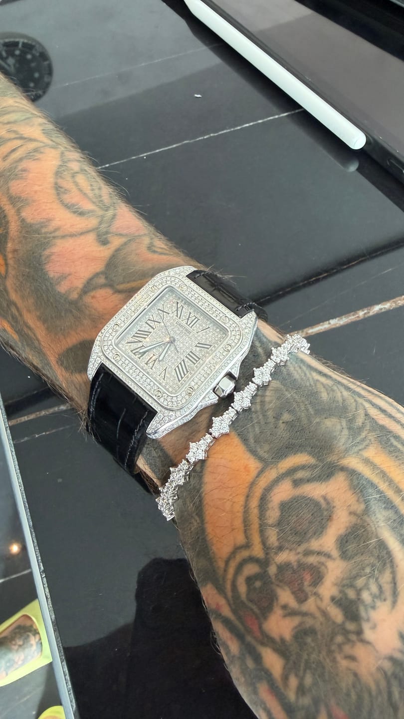 Customer photo review of HONEYCOMB BRACELET. - 3MM 925