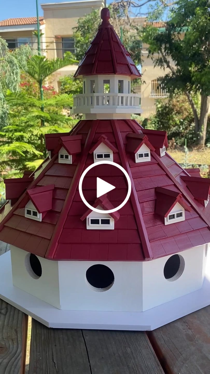 Customer video review of Hotel California Purple Martin Birdhouse