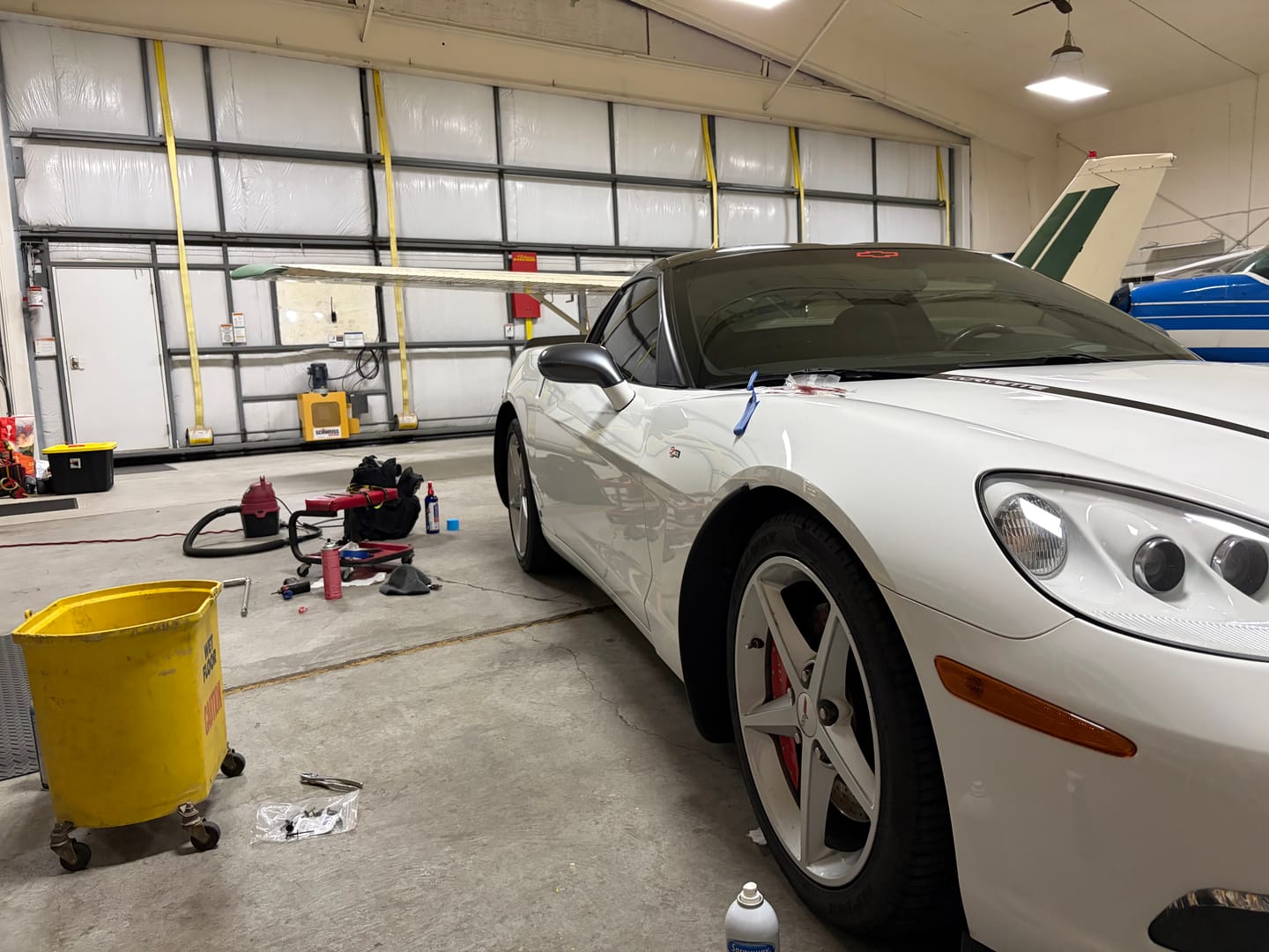 Customer photo review of Chevrolet Corvette C6 Base Front & Rear Splash Guards Mud Flaps