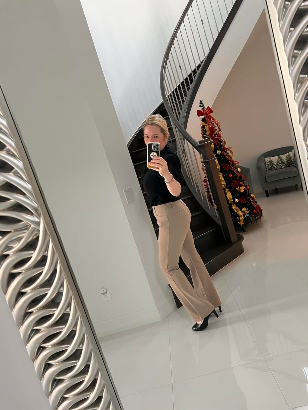 Customer photo review of Incognito Dress Pants