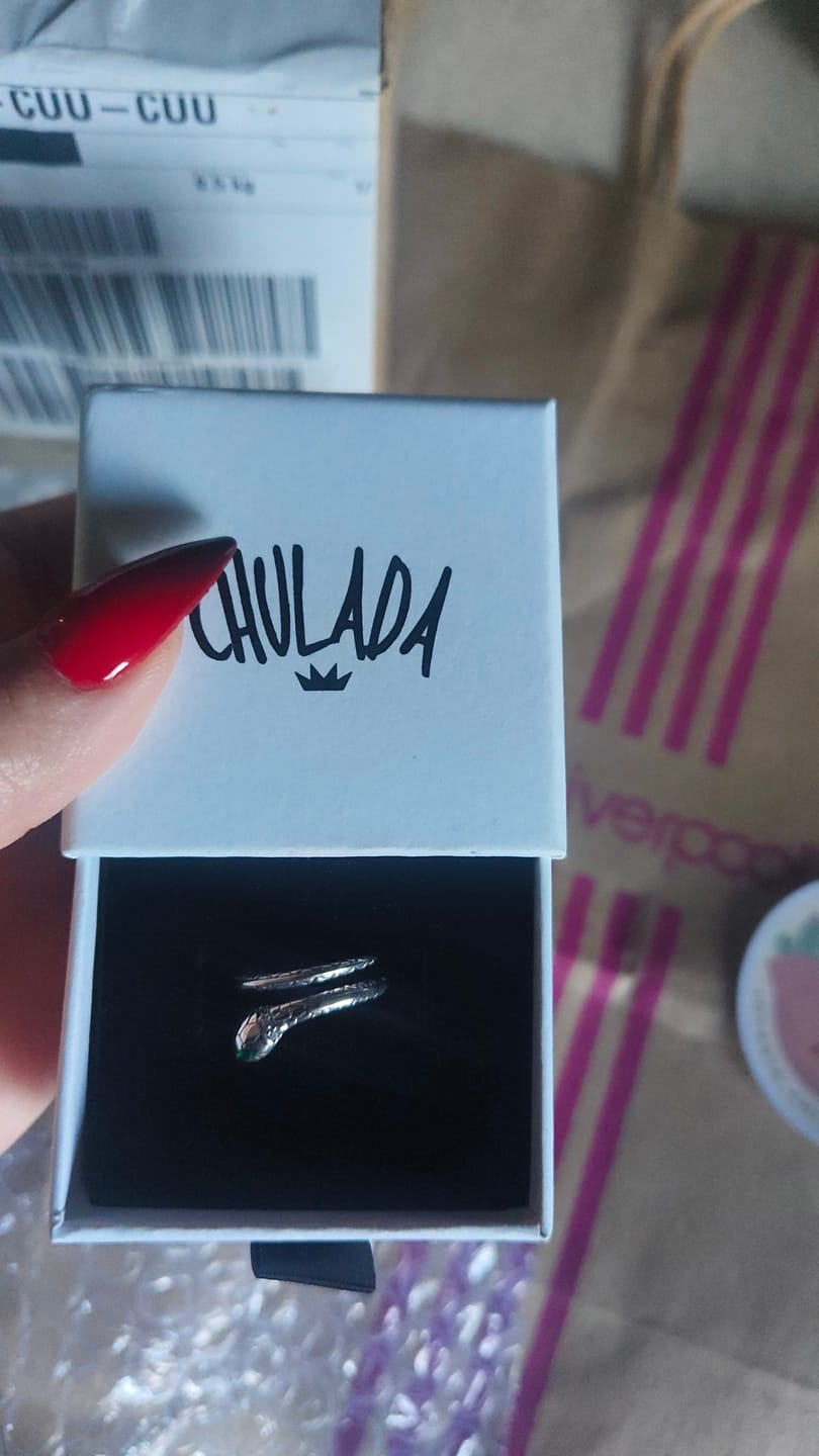 Customer photo review of Anillo Mamba - Plata .925