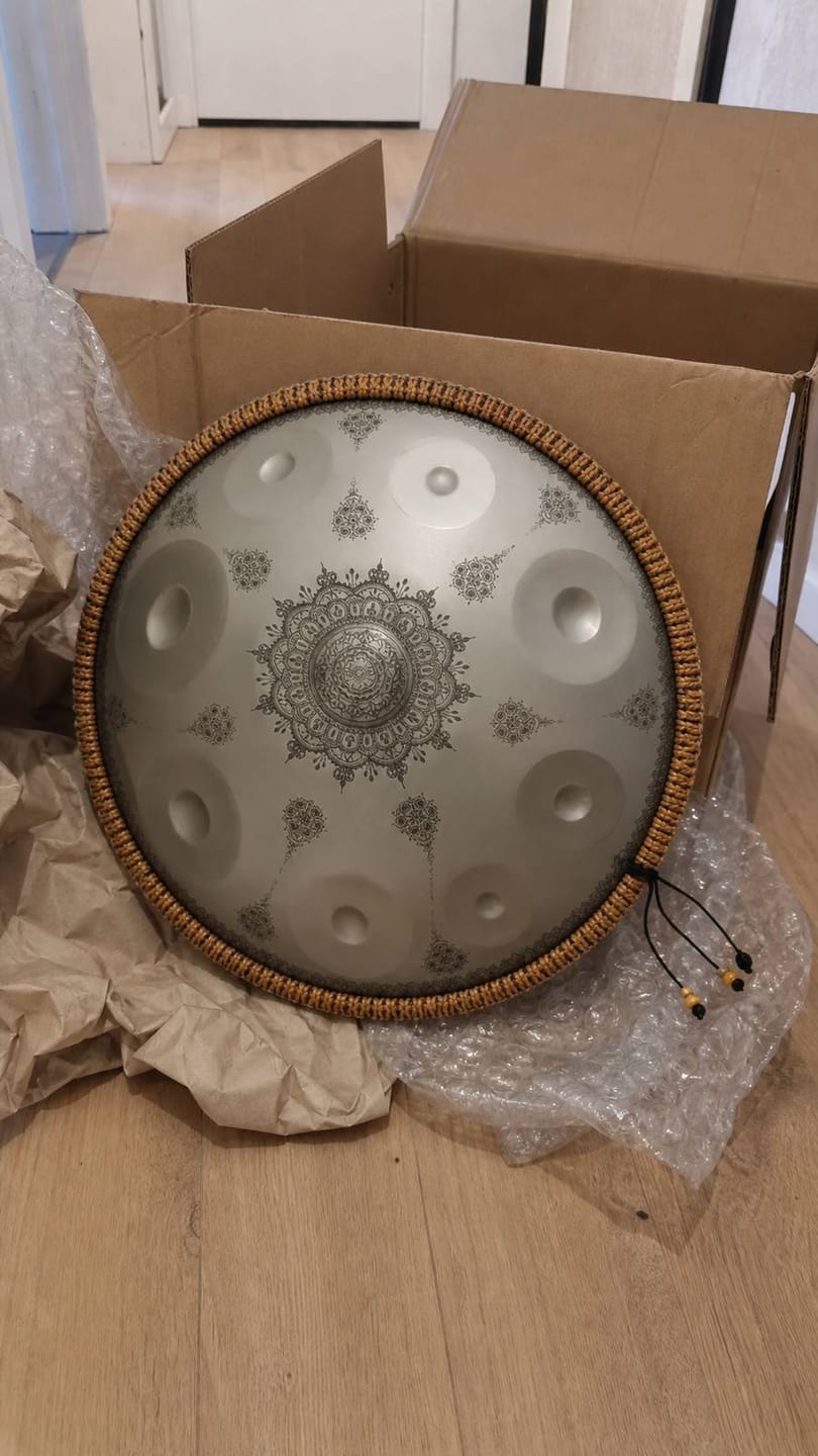 Customer photo review of Handpan G-Moll 9 Noten