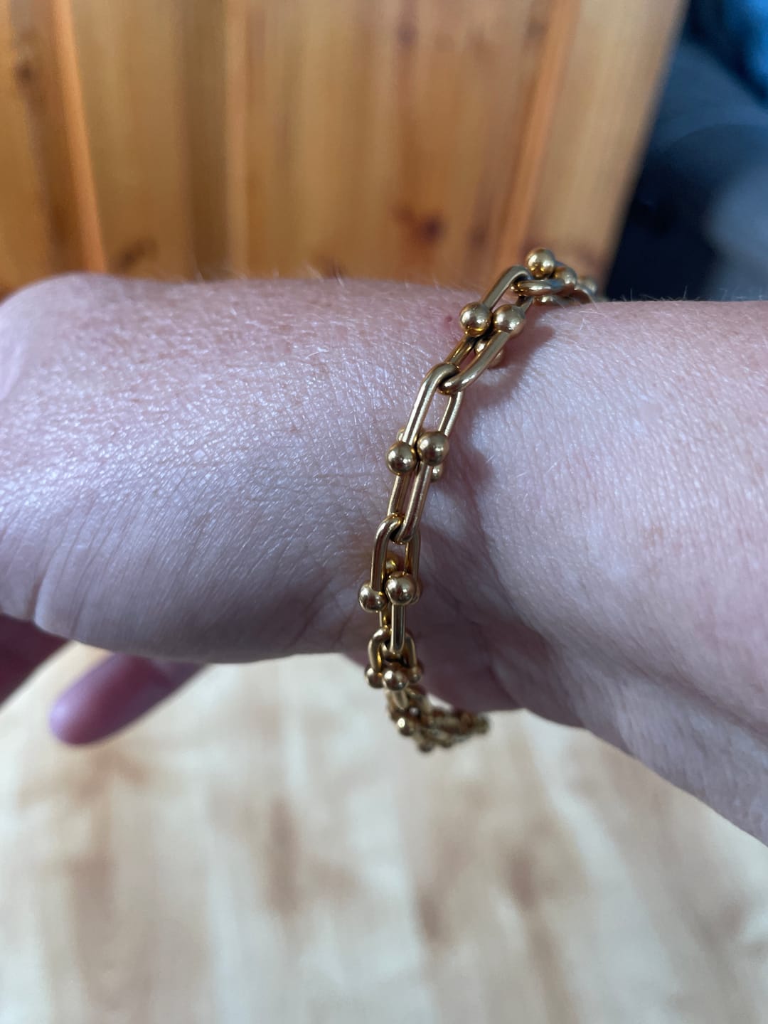 Customer photo review of Allure Bracelet Gold