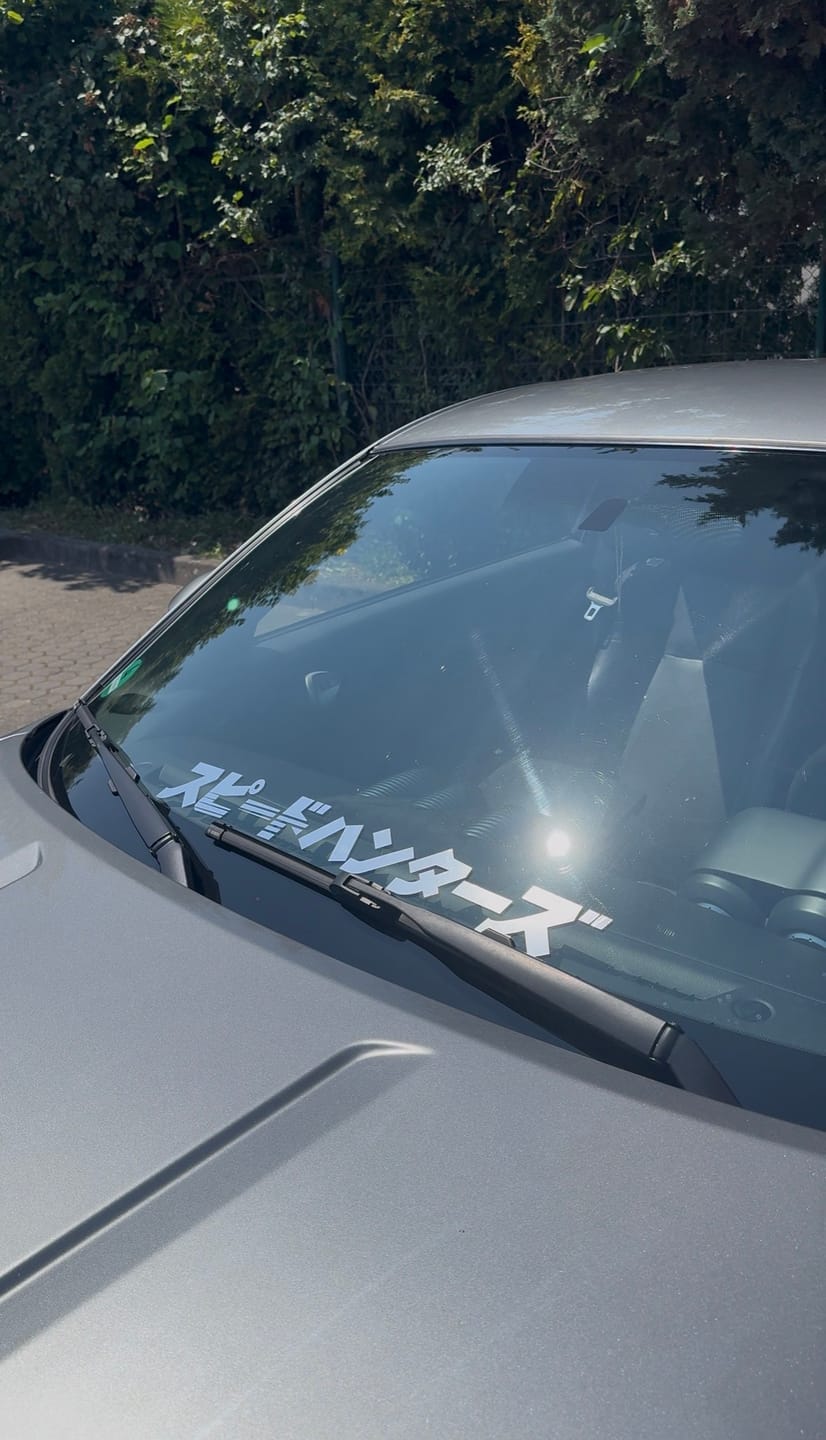 Customer photo review of スピートハンターズ JDM Car Stickers