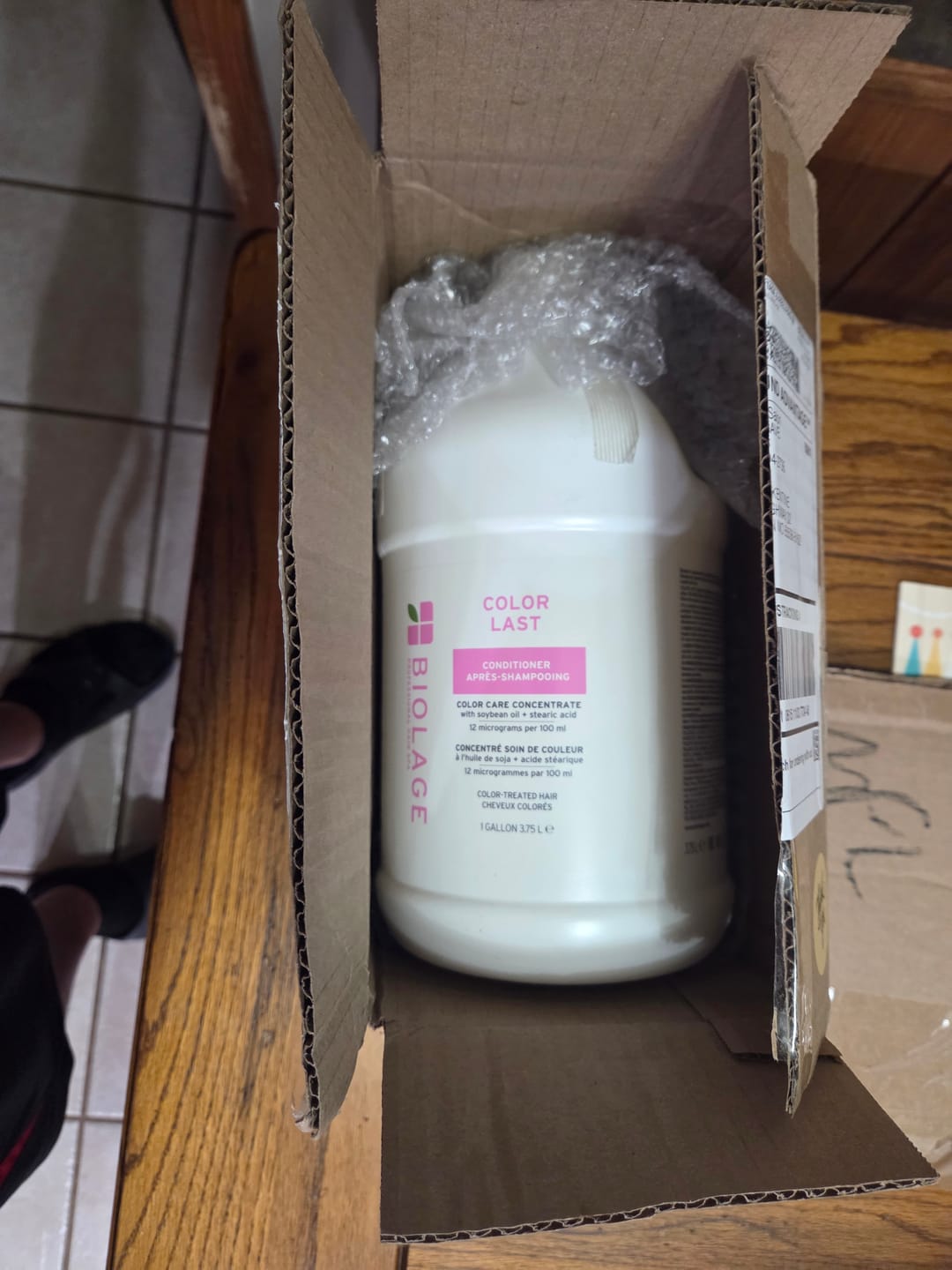 Customer photo review of Biolage ColorLast Gallon