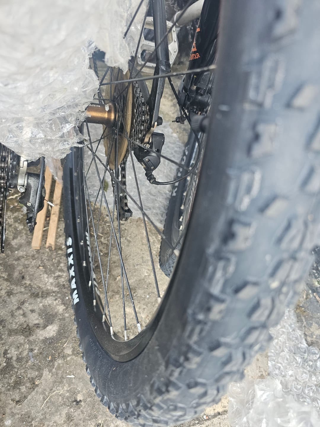 Customer photo review of Maxxis Ardent Wire Bead 2.25" MTB Tyre
