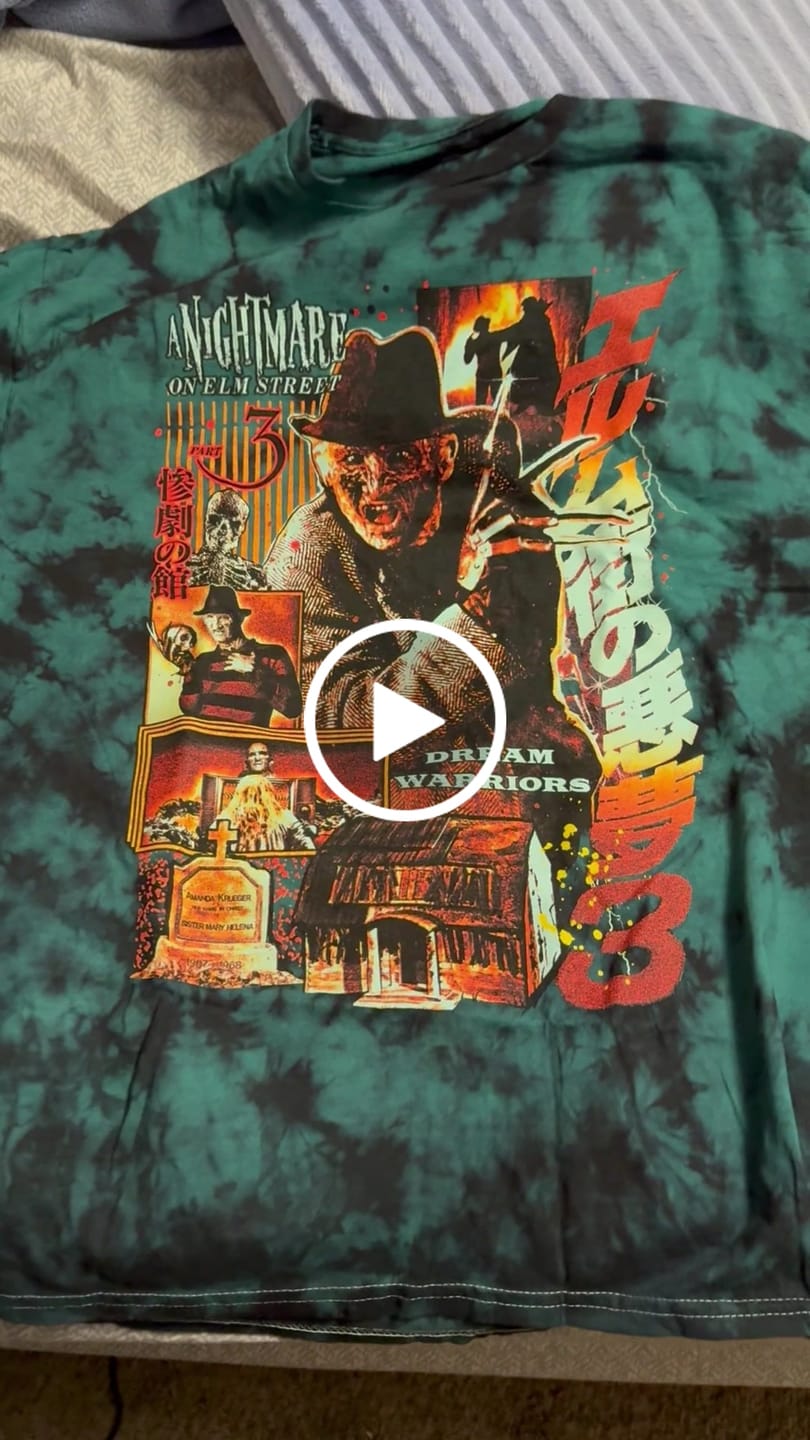 Customer video review of THE VOID: OLDER THAN TIME - TIE-DYE T-SHIRT