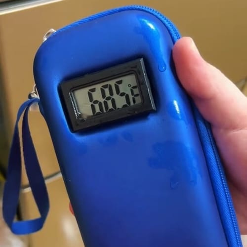 Customer photo review of Korcase™ - İnsülin Soğutucu Saklama Çantası