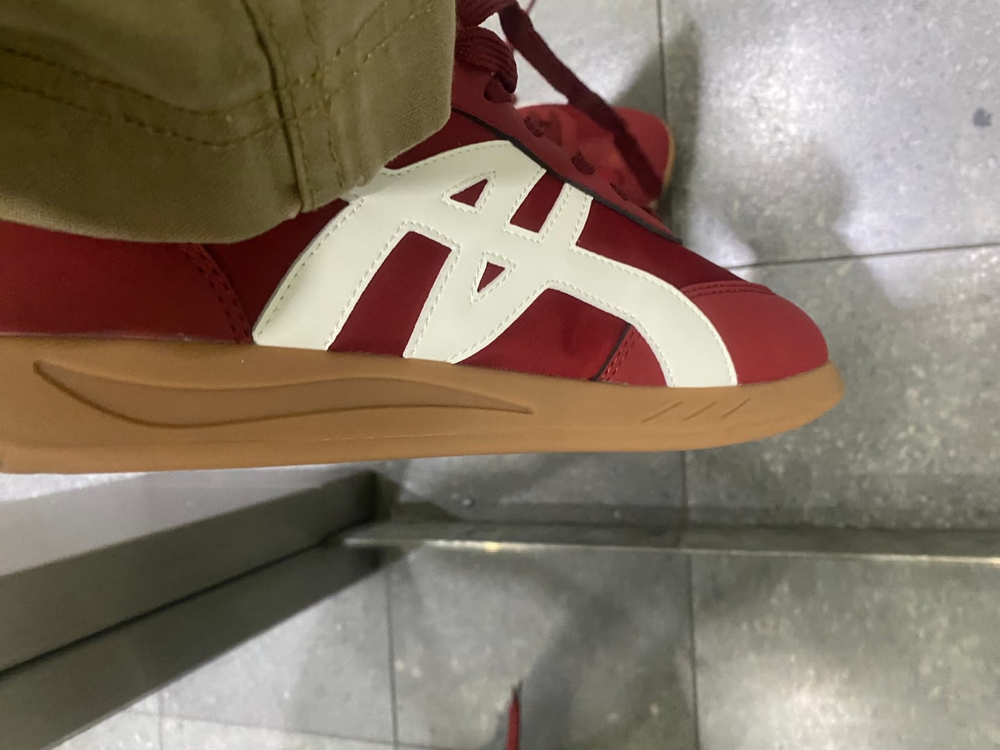 Customer photo review of Sedge - Wide Toe Sneakers