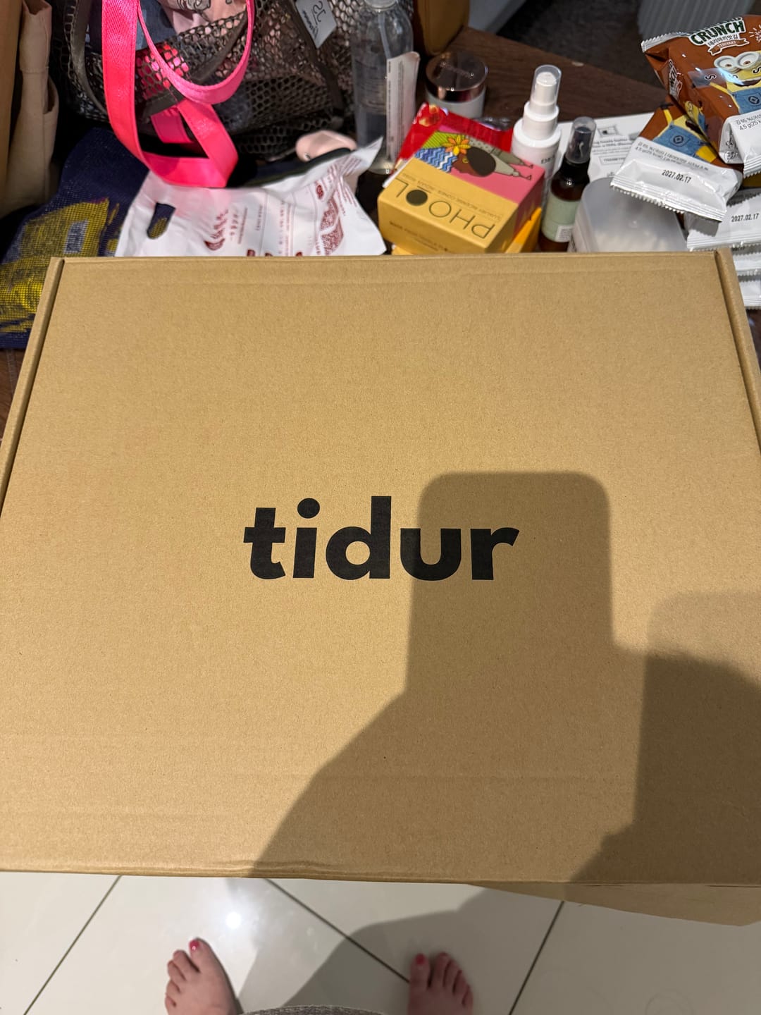 Customer photo review of Tidur Weighted Blankets
