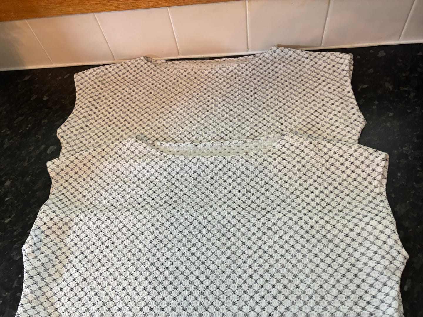 Customer photo review of Airy Prism Knitted Fabric