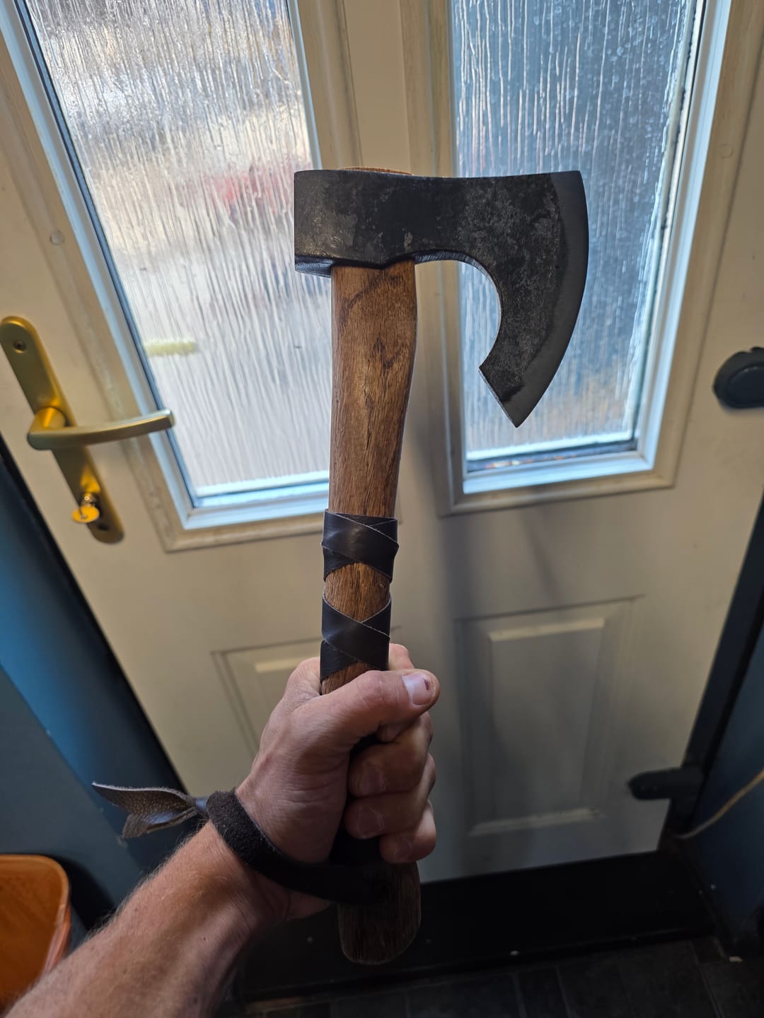 Customer photo review of Bearded Ansuz Axe