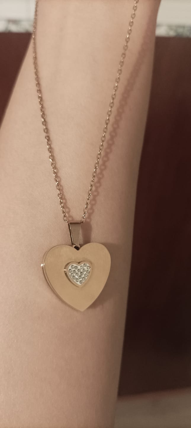 Customer photo review of Collar Amor Mío Personalizado