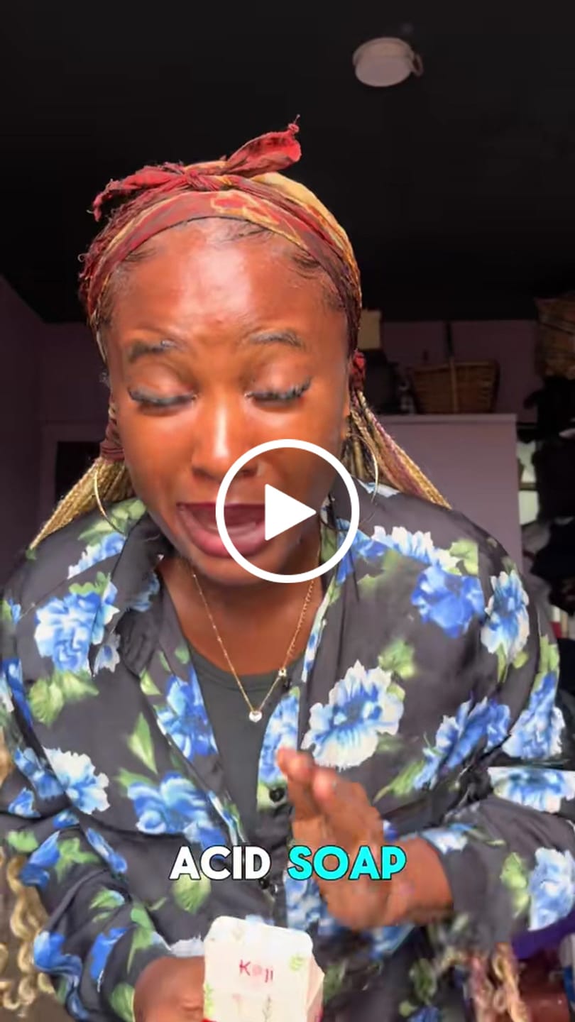 Customer video review of Pure Kojic Acid Skin Brightening Soap (2 Bars)