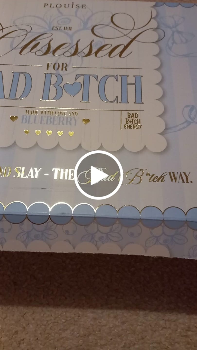 Customer video review of Obsessed For Bad Bitch Bundle - Blueberry