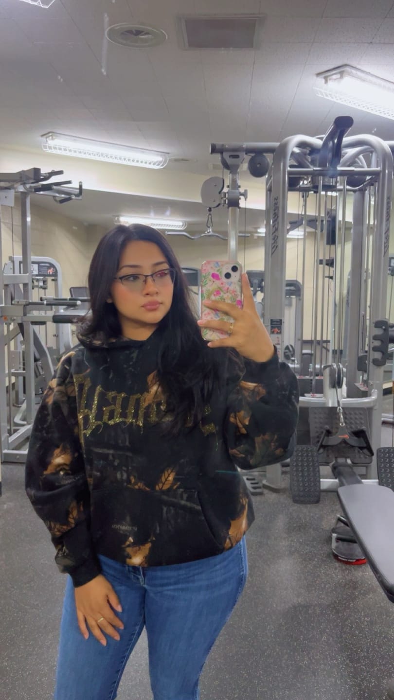 Customer photo review of W5168 - Camo Bling Hoodie